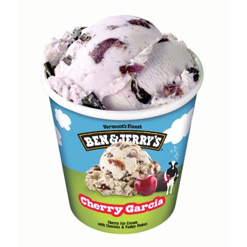 Ben & Jerry's Cherry Garcia Ice Cream Pint 473ml