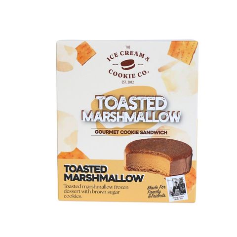 The Ice Cream & Cookie Co. Toasted Marshmallow Ice Cream Sandwich 100g