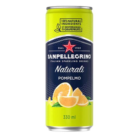 San Pellegrino Pompelmo Sparkling Beverage 4 x 330ml (Recyclable)