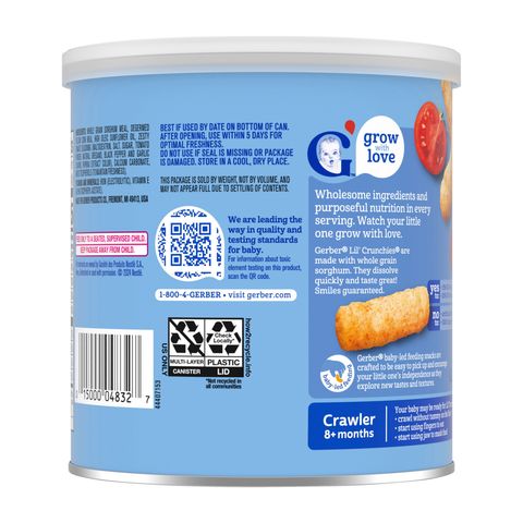 Gerber Lil' Crunchies Garden Tomato (8+ Months) 42g
