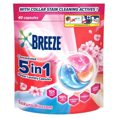 Breeze 5-in-1 Sakura Capsules 40pcs
