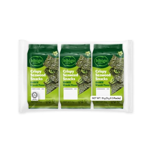 CJ Bibigo Seaweed Snacks Wasabi 3s x 5g