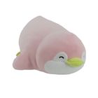 Miniso Plush Toy Lying Penguin (15 Inches) Pink Pendy 1 Unit