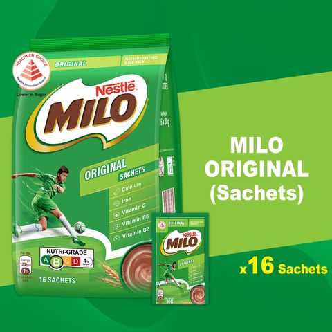 Milo Original Sachets 16pcs x 30g
