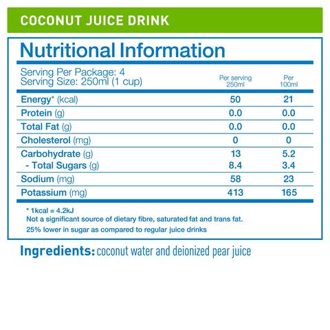 Zico Coconut Water 1L