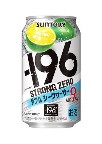 Suntory - 196 Strong Zero Double Shekwasha Can 350ml