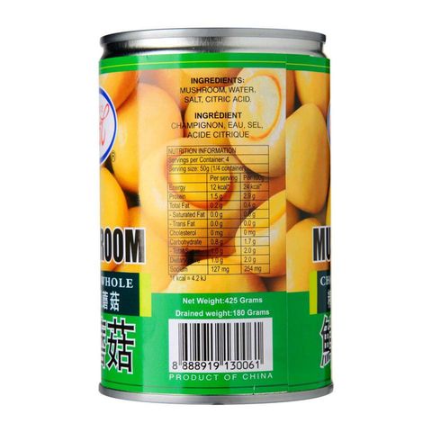 Ice Cool Mushroom Whole 425g