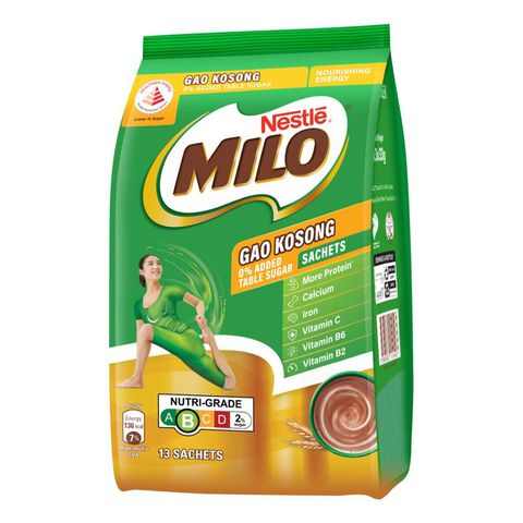 Milo Gao Kosong Sachets 13 x 33g