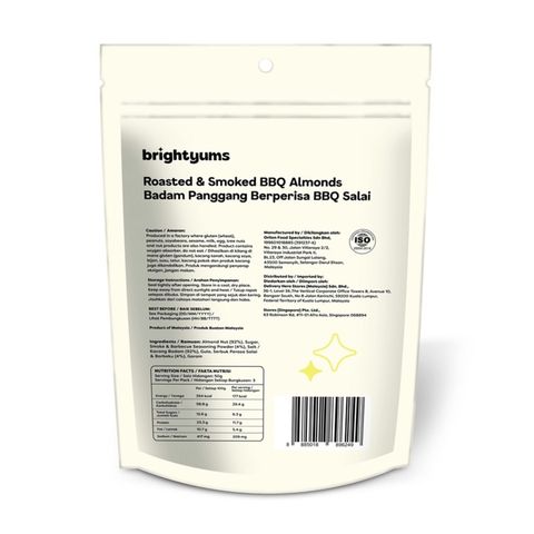 brightyums Roasted & Salted Almonds 150g