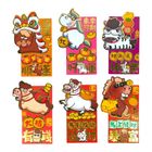 Partyforte CNY Cute Cartoon Horse Angbao (Assorted Design) 6 Pieces