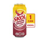 Skol Strong Beer Can 490ml (Recyclable)
