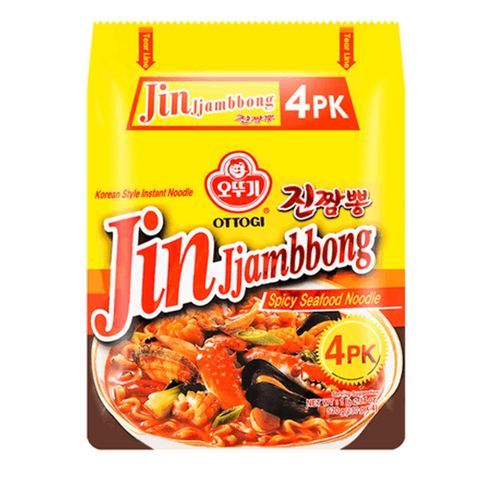Ottogi Jin Jjambbong Ramen 4 x 130g
