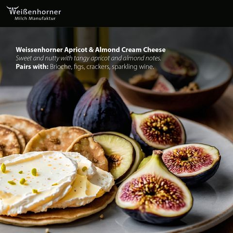 Weissenhorner Papaya Apricot Almond Cream Cheese 125g