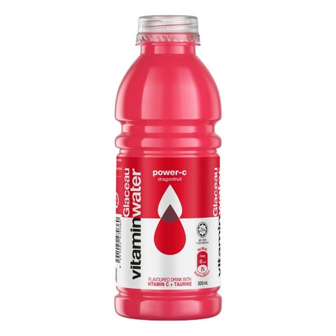 Glaceau Vitamin Water Power-C - Dragonfruit 500ml (Recyclable)