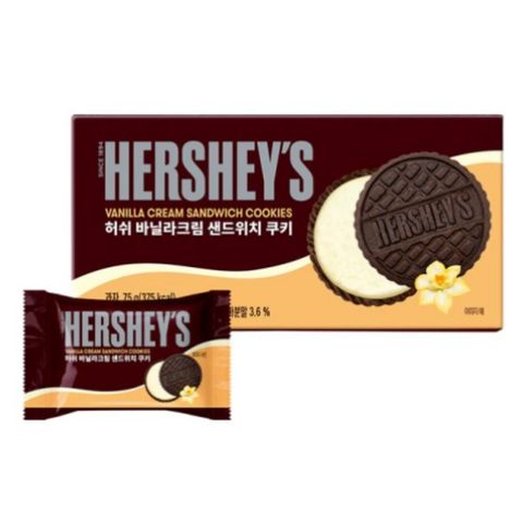 Hershey's Vanilla Cream Sandwich Cookies 75g