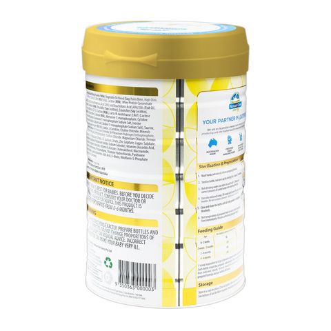 Nature One Dairy Premium 2-MO Newborn Infant Formula Step 1 900g