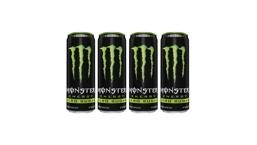 Monster Energy Zero Sugar 4 x 355ml Bundle