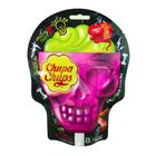 Chupa Chups Halloween 3D Skull Bag Strawberry Lime Lollipops Sharebag 120g