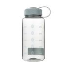 Miniso Plastic Cool Water Bottle with Handle Gray (800ml) 1 Piece - 6931798884937