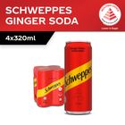Schweppes Ginger Soda 4 x 320ml