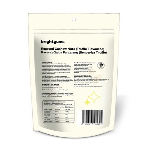 brightyums Truffle Flavoured Cashew Nuts 150g