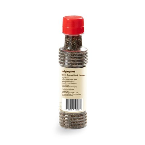 brightyums 100% Coarse Black Pepper 80g