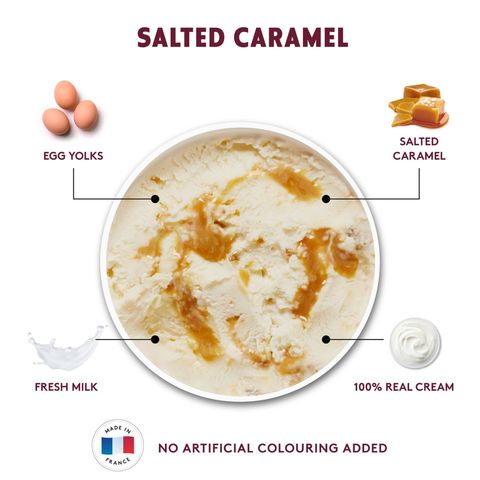 Haagen-Dazs Salted Caramel Ice Cream Pint 473ml