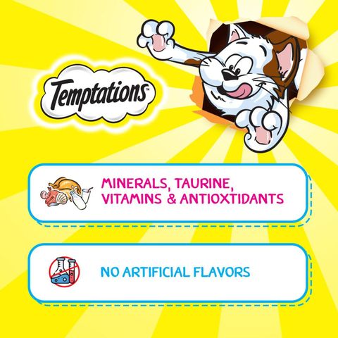 Temptations Tempting Tuna Adult Cats Treats 160g