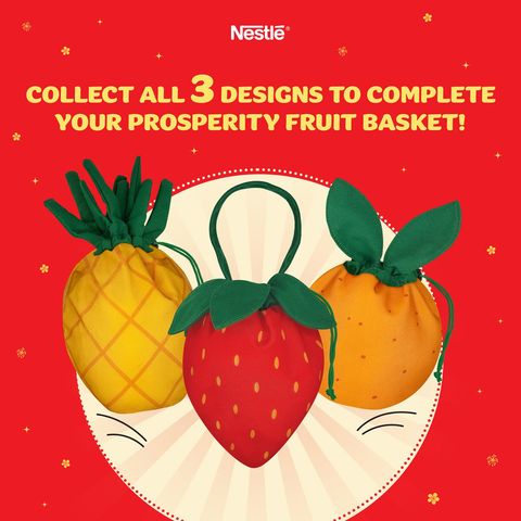 [GWP] Nestle CNY Mandarin Orange Bag (Random Design) 1 Piece