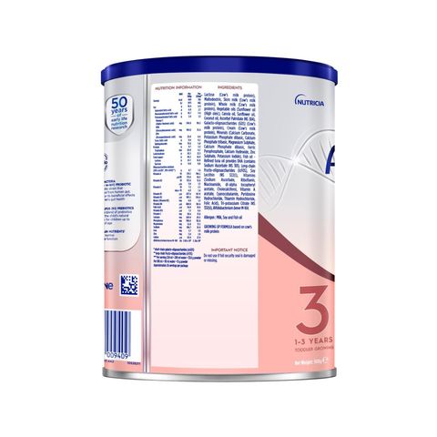 Aptamil Gold+ Stage 3 Toddler Growing Up Milk Formula 900g