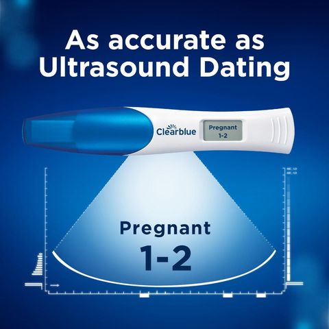 Clearblue Pregnancy Test with Weeks Indicator Digital Test 1 Piece