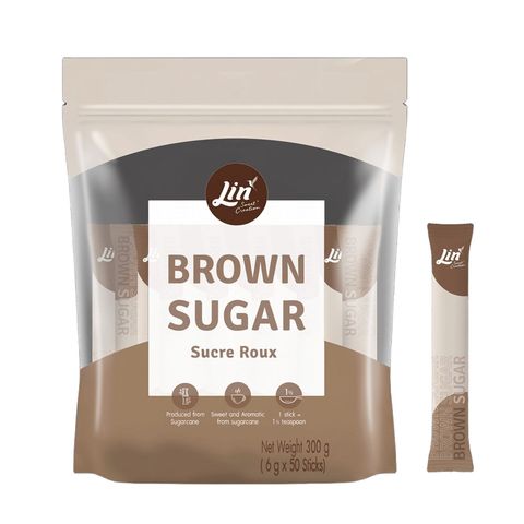 LIN Brown Sugar 50 Sticks x 6g