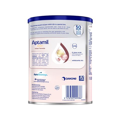 Aptamil Gold+ Stage 1 Infant Milk Formula 900g