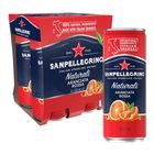 San Pellegrino Aranciata Rossa Sparkling Beverage 4 x 330ml (Recyclable)