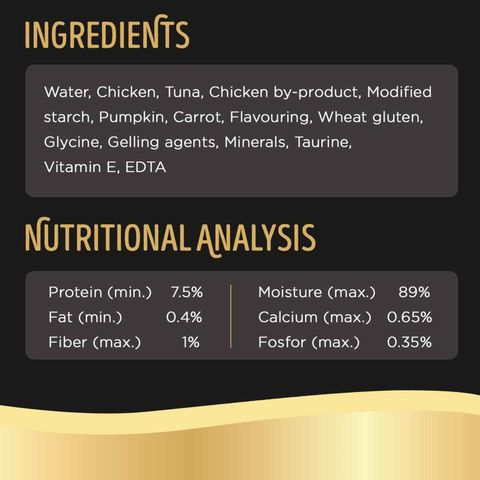 Sheba Tuna, Pumpkin & Carrot Pouch Wet Cat Food 70g
