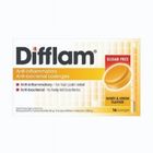 Difflam Anti-Inflammatory Anti-bacterial Honey Lemon Sugar Free Lozenges, 16pcs