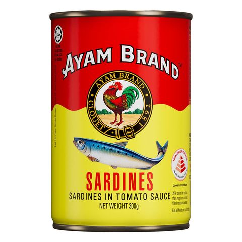Ayam Brand Sardines in Tomato Sauce 300g