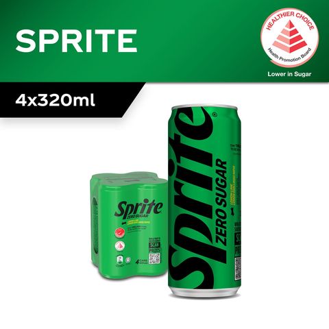 Sprite Zero Sugar 4 x 320ml