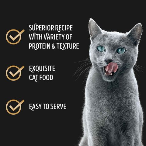 Sheba Tuna and Salmon in Gravy Canned Cat Wet Food 85g