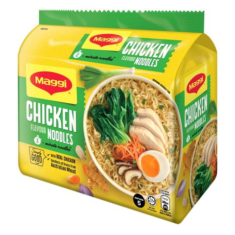 Maggi 2-Minute Chicken Instant Noodles (5 Pieces) 77g