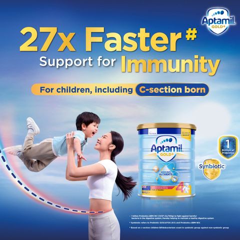 Aptamil Gold+ Stage 4 Junior Growing Up Milk Formula 900g