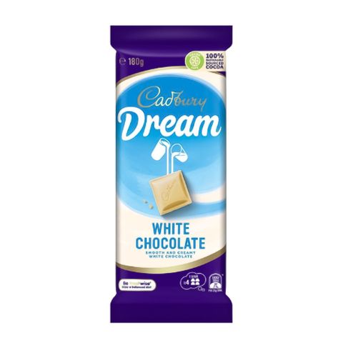 Cadbury Dairy Milk Dream White Chocolate Bar 180g