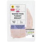 M&S Food British Wafer Thin Turkey Breast 140g - 616706