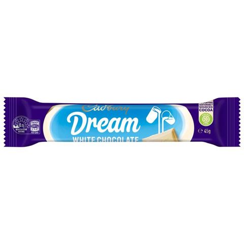 Cadbury Dream White Chocolate Bar 45g