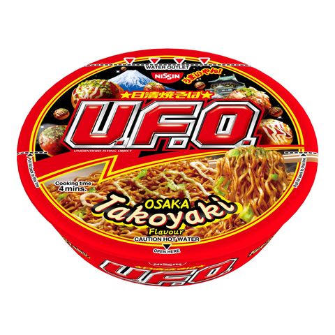 Nissin UFO Instant Noodles Bowl Osaka Takoyaki (Halal) 97g