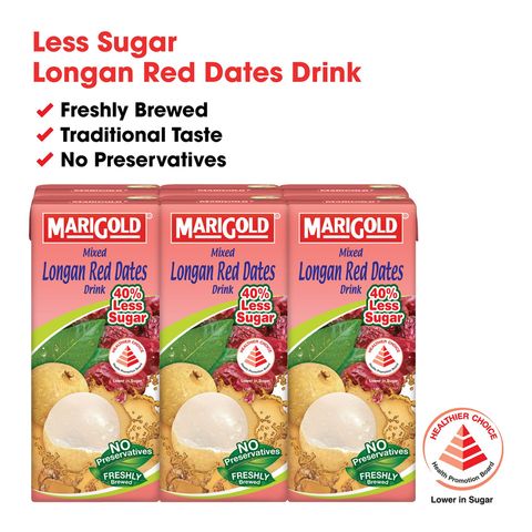 Marigold Longan Red Date | 6x250 毫升