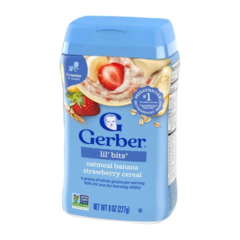 Gerber Oatmeal Banana Strawberry Cereal (from 8 Months) 227g