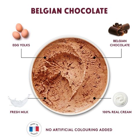 Haagen-Dazs Belgian Chocolate Ice Cream Pint 473ml