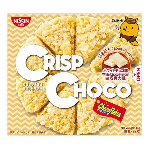 Nissin Cisco Crisp Choco White Choco Flavour 44g
