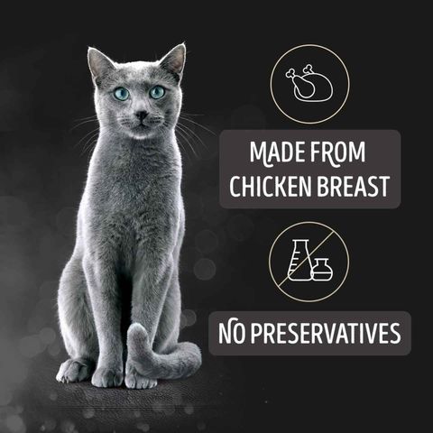 Sheba Succulent Chicken Breast with Salmon in Gravy Canned Cat Wet Food 85g
